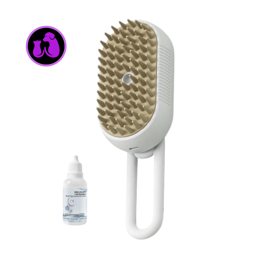 3-in-1 Steam Pet Brush