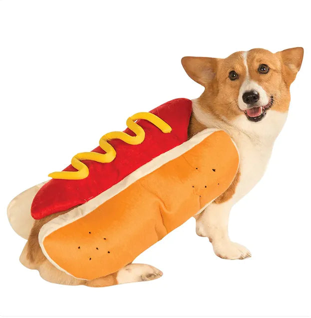 Hot Dog Halloween Pet Costume