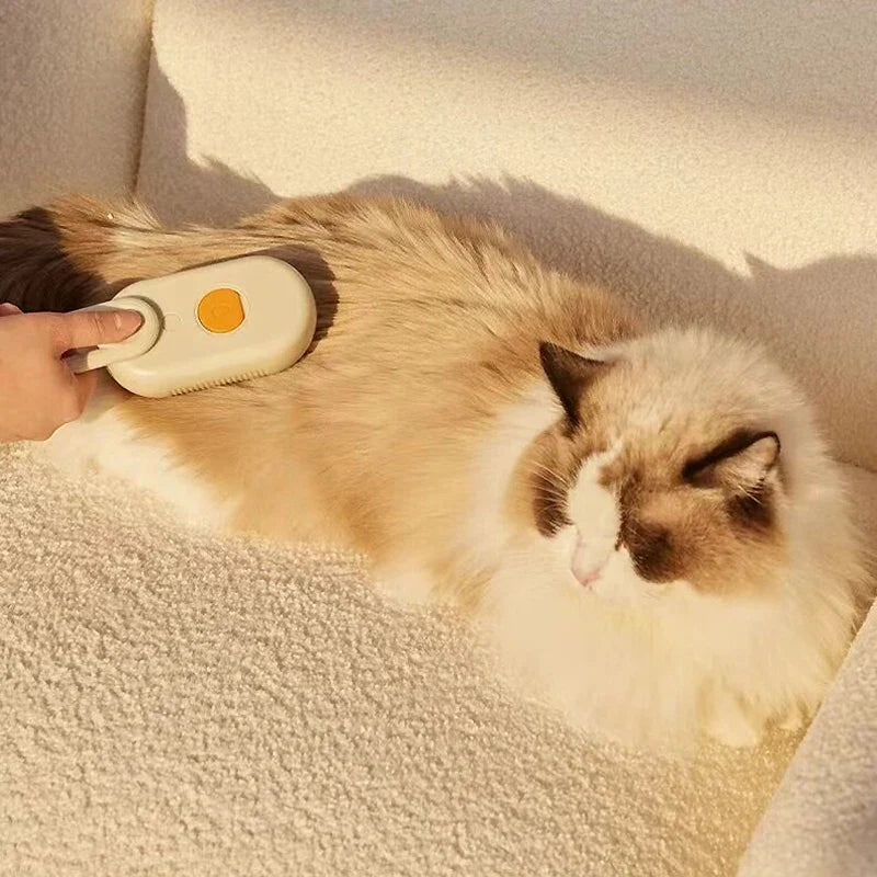3-in-1 Steam Pet Brush